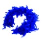 Boa azul plumas 40 gr años 20 charleston