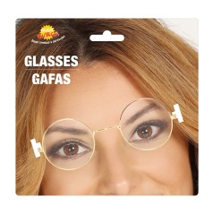 Gafas metalicas redondas  abuelos epoca  16212. Disfraces baratos online