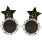 Gafas 18 cumpleaños blanca y negra