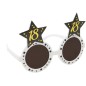 Gafas 18 cumpleaños blanca y negra