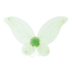 Alas Campanilla mariposa verde 46 cm gu. Disfraces baratos online