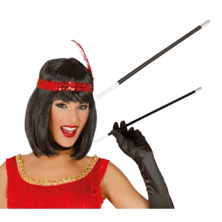 Boquilla charleston 30 cm cabaret años 20 cigarro-El Informal Santander