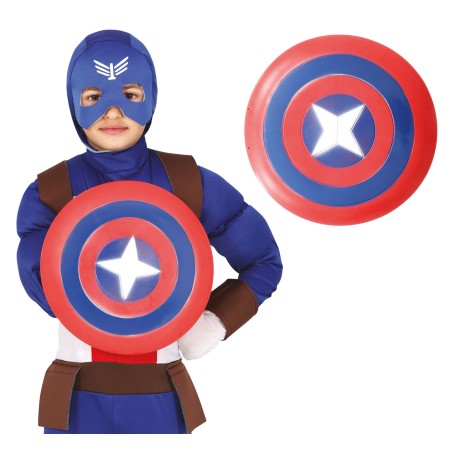 Escudo super heroe estrella 30 cm-El Informal Santander