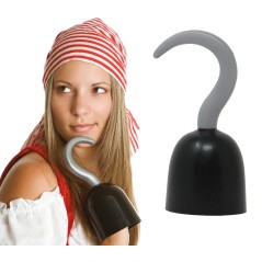 Garfio pirata negro 20 cm-El Informal Santander