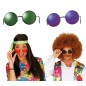 Gafas Hippie redondas grandes años 60 elige color