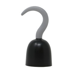 Garfio pirata negro 20 cm-El Informal Santander