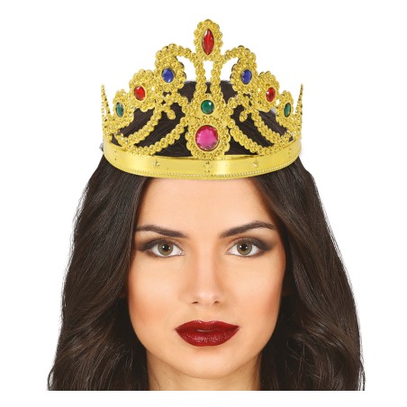 Corona reina oro tiara princesa-El Informal Santander
