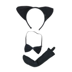 Conjunto gatita diadema pajarita cola-El Informal Santander