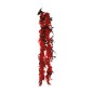 Boa roja y negra de 40 gr y 180 cm