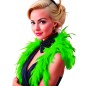 Boa verde 40 gr plumas 180 cm