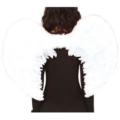 Alas blancas plumas 80x60 cm angel-El Informal