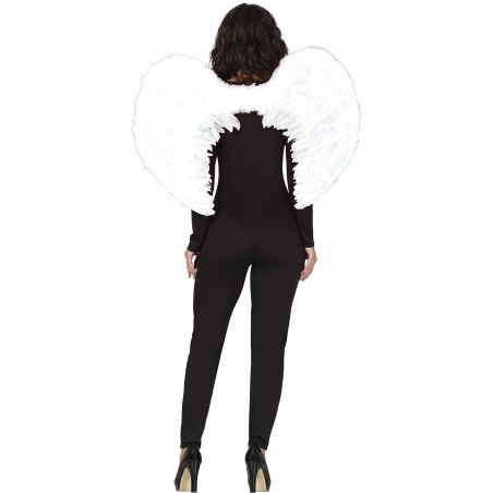 Alas blancas plumas 80x60 cm angel