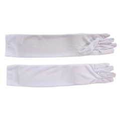 Guantes blancos 42 cm largos-El Informal Santander