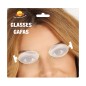 Gafas papa noel metalicas abuelita