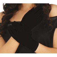 Guantes corto negro 23 cm-El Informal Santander
