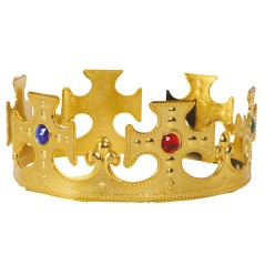 Corona rey oro mago medieval-El Informal Santander