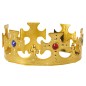 Corona rey oro mago medieval