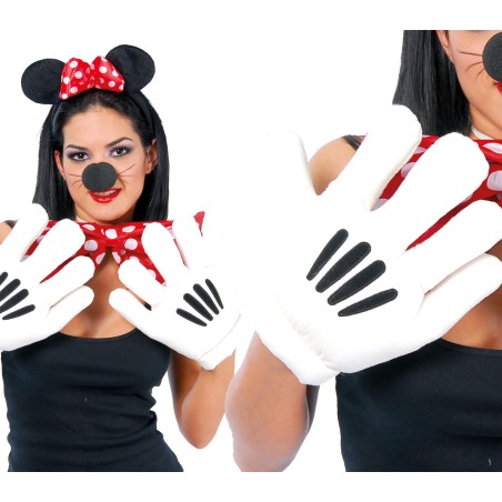 Manos raton mickey o minnie mouse