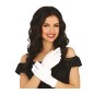 Guante corto blanco de 25 cm
