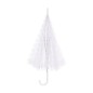 Sombrilla blanca de encaje epoca 60 cm