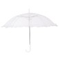 Sombrilla blanca de encaje epoca 60 cm