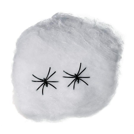 Tela de araña blanca 20 gr telaraña artificial halloween