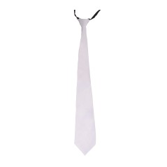 Corbata blanca adulto 45 cm-El Informal Santander
