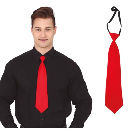 Corbata roja 45 cm-El Informal