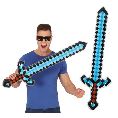 Espada pixel simil minecraft 90 cm-El Informal Santander
