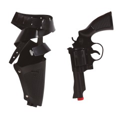 Pistola con sobaquera ganster o policia 25 cm-El Informal Santander