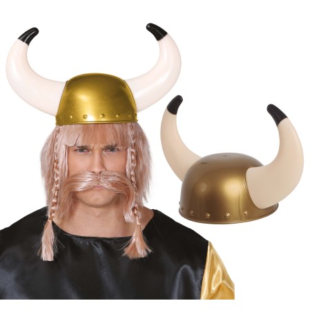 Casco vikingo con cuernos-El Informal Santander
