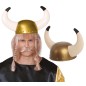 Casco vikingo con cuernos