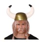 Casco vikingo con cuernos