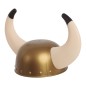 Casco vikingo con cuernos