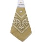 Pañuelo vaquero beige claro marfil