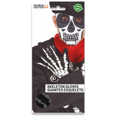 Guantes esqueleto cortos 25 cm-El Informal Santander