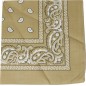 Pañuelo vaquero beige claro marfil