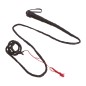 Latigo trenzado 180 cms vaquero sado