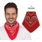 Pañuelo vaquero rojo oeste