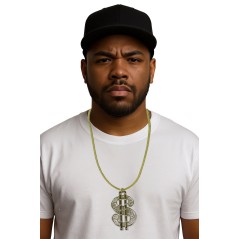 Collar dólar dorado