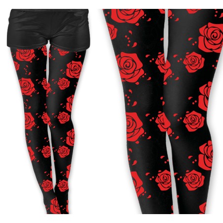 Pantys catrina rosas rojas adulto-El Informal Santander