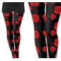 Pantys catrina rosas rojas adulto