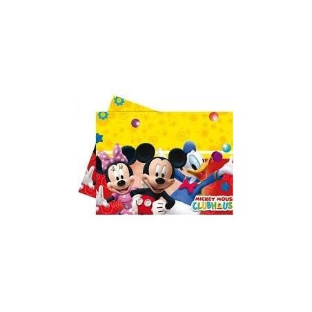 Mantel Mickey mouse playful plastico 180 x 120 cm