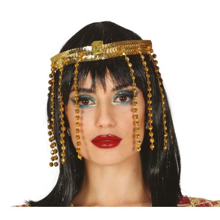 Conjunto cleopatra egipcia diadema brazalete