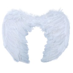 Alas blancas plumas angel 50 cm baratas. El Informal Santander