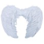 Alas blancas plumas angel 50 cm