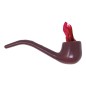 Pipa 13 cm fumador caballero lord
