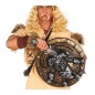 Escudo vikingo o medieval con espada