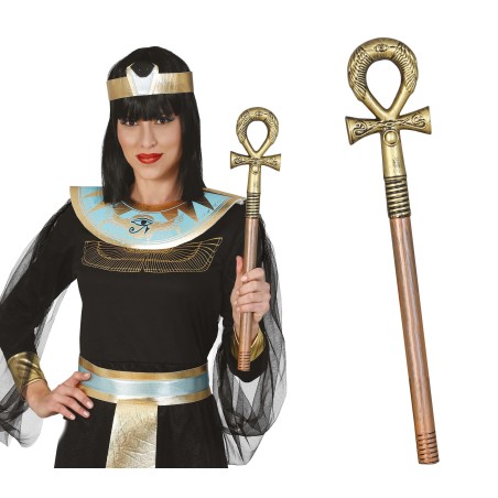 Cetro egipcio cruz de ankh de 50 cm-El Informal Santander