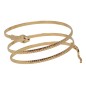Brazalete egipcio serpiente metalico